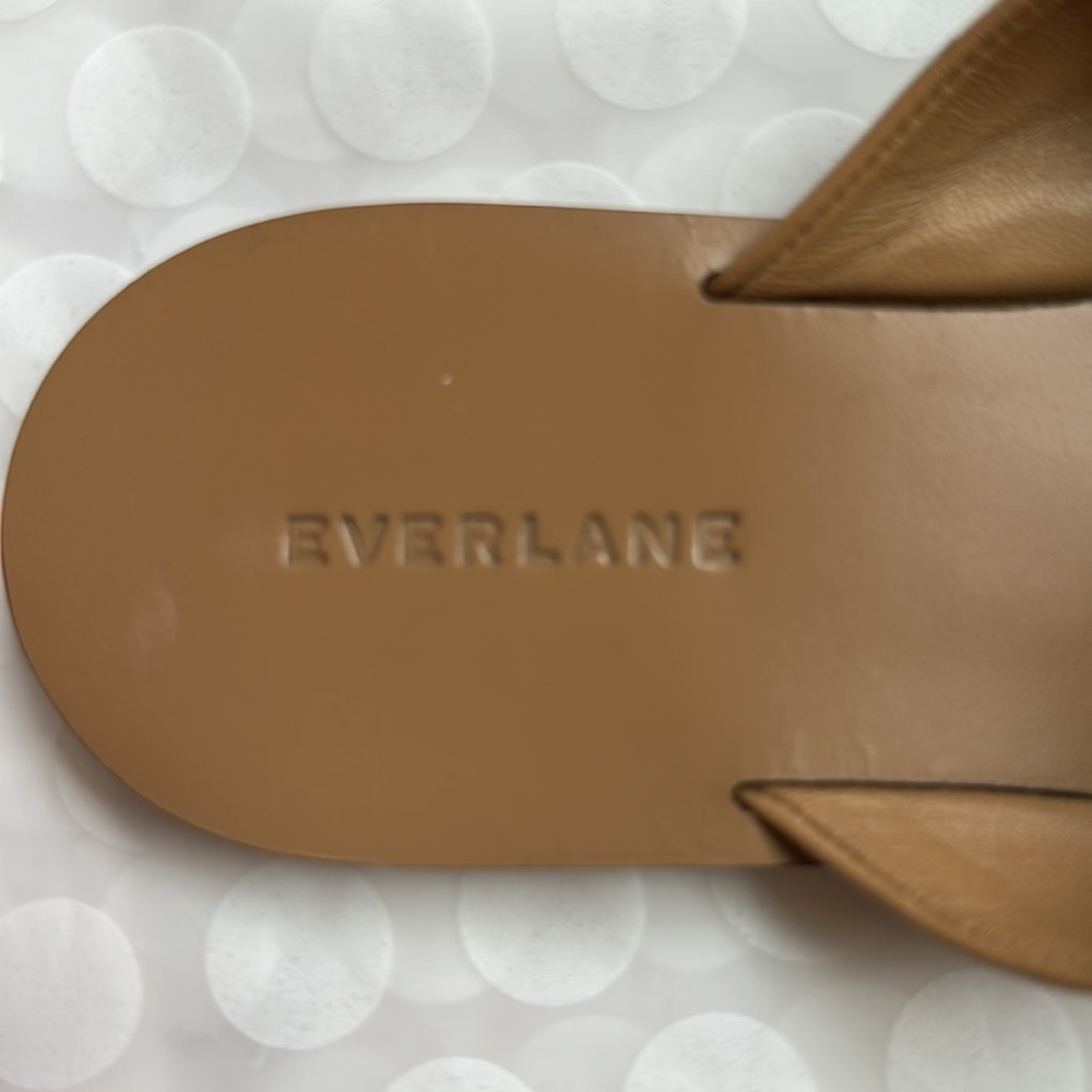 🎗️ Everlane  🎗️ The Day Crossover Sandal LIGHT TAUPE 7.5 - Picture 6 of 11